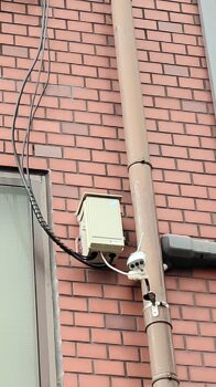 同軸ケーブル引込み